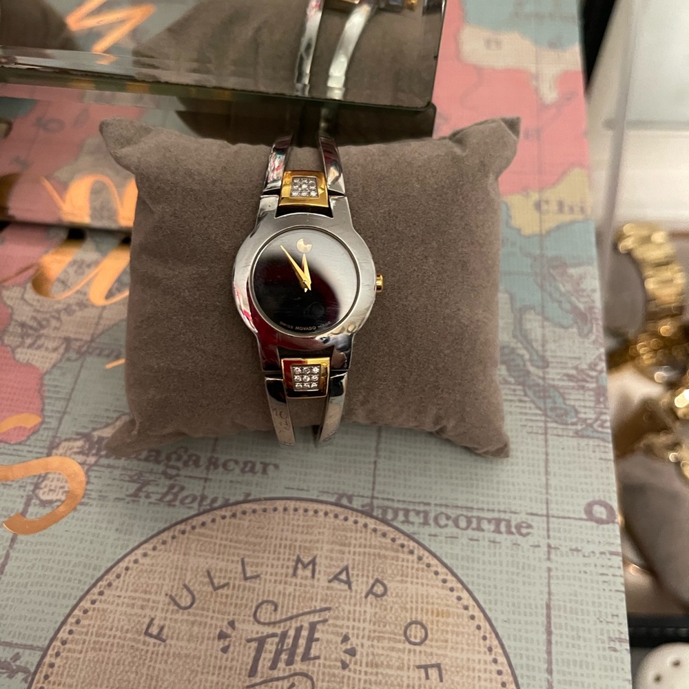 Movado women’s watch with diamonds